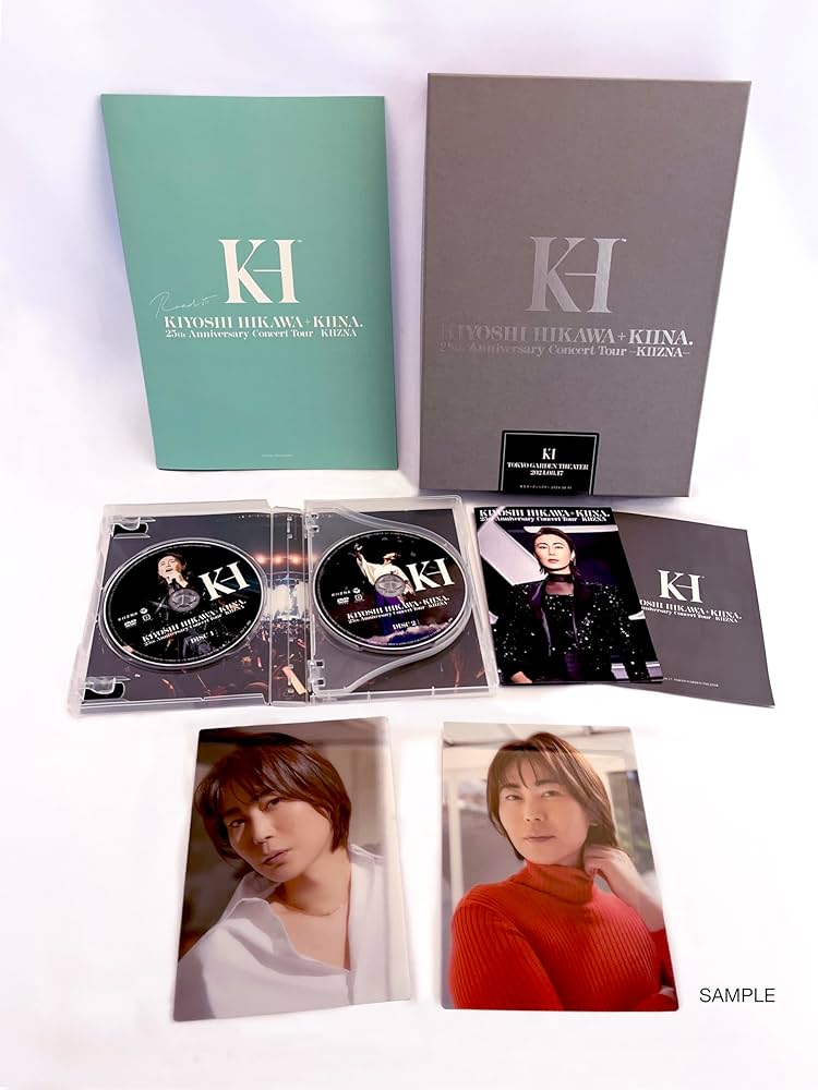 氷川きよし★色々 DVD★CDセット Amazon.co.jp: KIYOSHI HIKAWA+KIINA. 25th Anniversary Concert
